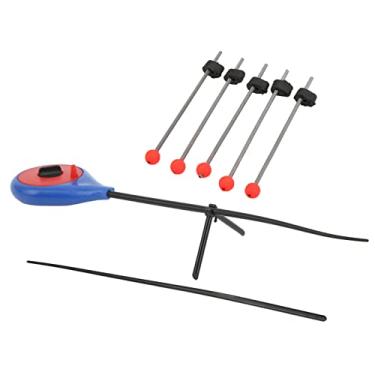 Imagem de Vara de pesca no gelo, extremidade de vara de pesca no gelo, 5 peças, resistente ao desgaste com vara para acessórios de pesca de inverno (P)