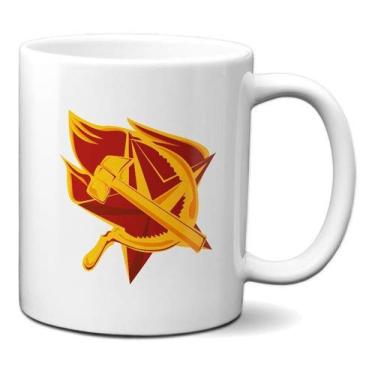 Imagem de Caneca Símbolo Comunismo Presente Urss Foice E Martelo