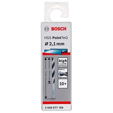 Imagem de Bosch Broca Hss Pointteq 2.1Mm (10 Pcs) para Metal