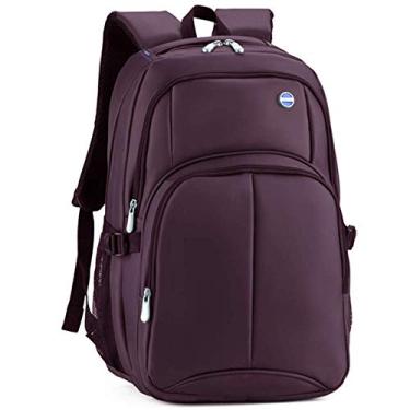 Imagem de Mochila para laptop Mochila masculina de grande capacidade 20 polegadas à prova de choque para homens e mulheres de viagem, design à prova d'água