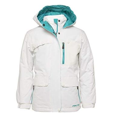 Imagem de Arctix Jaqueta de inverno infantil com isolamento Jackalope, Branco, 5 Anos