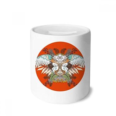 Imagem de DIYthinker Ukiyo-e Caixa de Dinheiro Japão, Caixa de Moedas de Cerâmica para Presente de Cofrinho