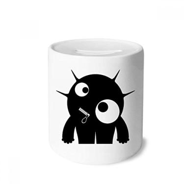 Imagem de DIYthinker Universo Alienígena Monstro Dinheiro Caixa de Cerâmica Porta-Moedas Presente de Cofrinho