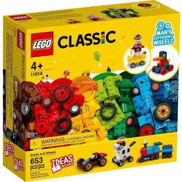 Imagem de Lego Classic Blocos E Rodas Educativo C/ Muitas Ideias 11014