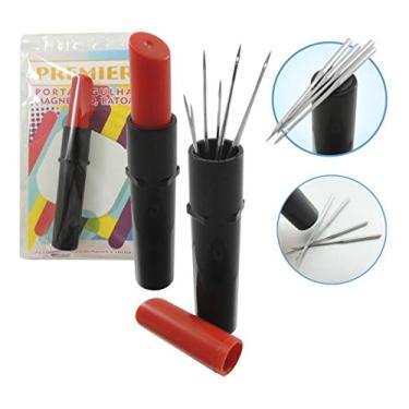 Imagem de Porta Alfinete Com Imã Para Costura Alfaiate Modelo Batom