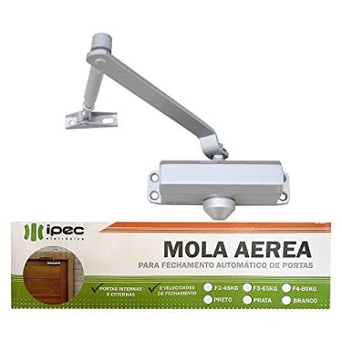 Imagem de Mola Aérea Hidráulica Porta Madeira Alumínio Ferro Até 65kg