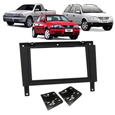 Imagem de Moldura Fiamon 2 Din 7" VW Gol G3/Saveiro/Parati - Preta