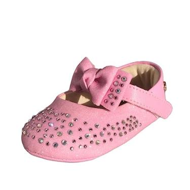 Imagem de Sapatilha Bailarina com Strass Menina Pampili Nina 379.675