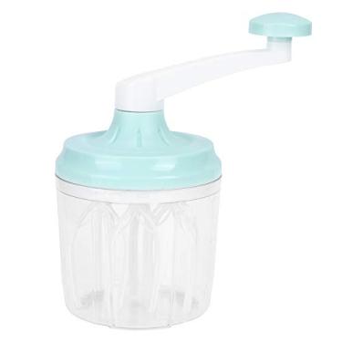 Imagem de QANYEGN Batedor De Ovos Manual De 1200 Ml, Misturador De Creme, Batedor De Creme De Ovo A Manivela, Para Massa De Cozimento De Cozinha, Molho De Chantilly