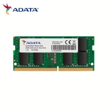 Imagem de Memória RAM adata SO DIMM 260 pinos DDR4 8GB 3200MHz