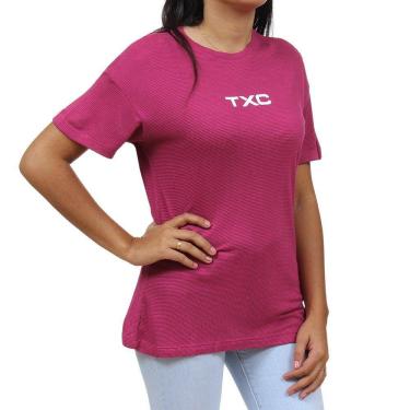 Imagem de Camiseta Feminina Rosa TXC 33851