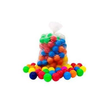 Imagem de Bolinha de Plástico Colorida Para Piscina Com 100 Unidades