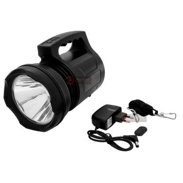 Imagem de Lanterna Holofote Recarregável Super Led 30W P/ Fazenda A Prova D`Água 3 Modos Strobo