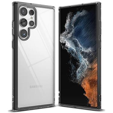 Imagem de Capa Anti Impacto Ringke Modelo Fusion Compatível com Galaxy S22 Ultra (6.8 Pol) (Preto)