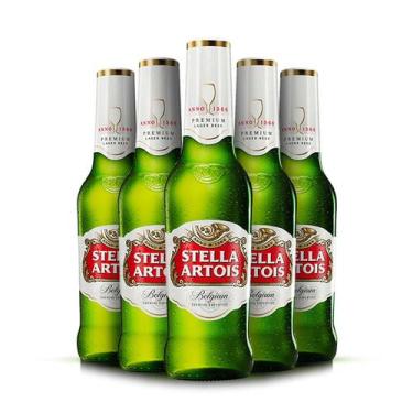 Imagem de Cerveja Long Neck Stella Artois - 269ml / 6 Unidades