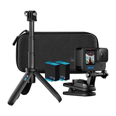 Imagem de Câmera GoPro HERO10 Black + Kit de Acessórios - à Prova D’água, Vídeos 5.3K 60, Fotos 23MP, GP2, HyperSmooth 4.0, Live Streaming, Webcam, Conexão Nuvem - Preta