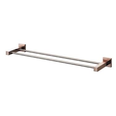Imagem de Porta Toalha Square Duplo Cobre Polido Docol
