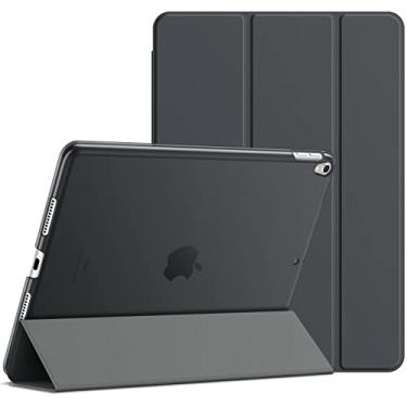 Imagem de JETech Capa para iPad Air 3 (10,5 polegadas, Modelo 2019) e iPad Pro 10,5 polegadas, Capa Rígida de Suporte Fino com Despertar/Sono Automático (Cinza Espacial)