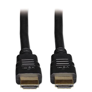 Imagem de Tripp Lite Cabo HDMI de alta velocidade com Ethernet, Ultra HD 4K x 2K, vídeo digital com áudio (M/M), 3 m (P569-010), preto