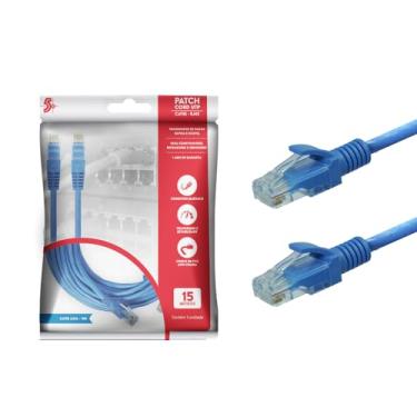 Imagem de 5+ 018-1066 Cabo Patch Info Cat.5E FTP, Azul, 15 m