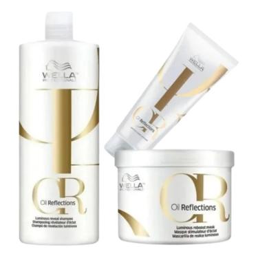 Imagem de Wella Oil Reflections Kit Shampoo Máscara Condicionador