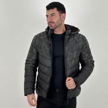 Imagem de Jaqueta Sea Surf em Nylon Camuflada com Capuz Masculina-Masculino