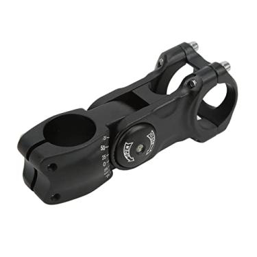 Imagem de Haste de Bicicleta Ajustável, Haste de Bicicleta de Alumínio Resistente à Corrosão Anti Deformação Usinagem CNC para Serviço Pesado para Guidão de 31,8 Mm (31,8 * 90)