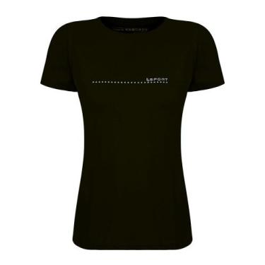 Imagem de Camiseta Feminina Lupo Básica Fitness Poliamida - 77052-003