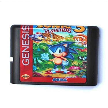 Imagem de Taka Co 16 Bit Sega MD Game Sonic The Hedgehog 3 16 bit MD Game Card For Sega Mega Drive For Genesis