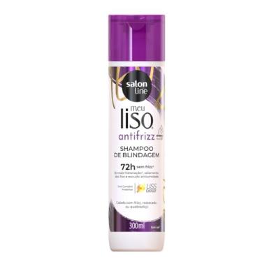 Imagem de Salon Line, Shampoo, Meu Liso Antifrizz, Vegano - Para Cabelos Lisos e Ondulados, 300ml