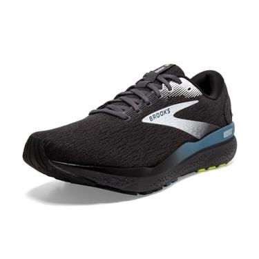 Imagem de Brooks Tênis de corrida masculino Ghost 16 Neutral, Preto/Ébano/Azul, 41