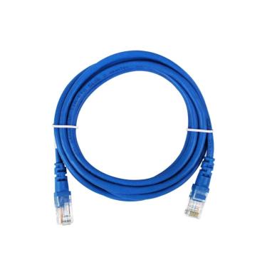 Imagem de Cabo de Rede UTP (Patch Cord) RJ45 Cat 5e - 2.5 metros - Azul - Seclan CY-5128-CAT5E-2.5M-BL