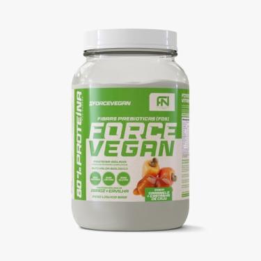 Imagem de Proteína Vegetal, Sabor Caramelo + Castanha de Caju, 80% Concentração Proteica, 32g Force Nutrition Labs