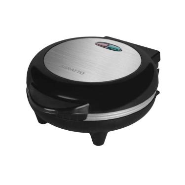 Imagem de Omeleteira Antiaderente Elétrica Dupla 800W Mr. Cheff Redonda Preta 220V Agratto Aoip01i-02