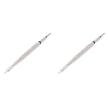 Imagem de 2 Peças de Acessórios de Estação de Retrabalho de Solda de Substituição de Cabeça de Soldagem de Metal, Ponta de Ferro de Solda Durável e Eficiente para JBC 210, Adequado para