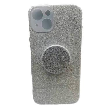 Imagem de Capa Capinha Compatível Com iphone 13 tela 6.1 Glitter Brilhante Diver