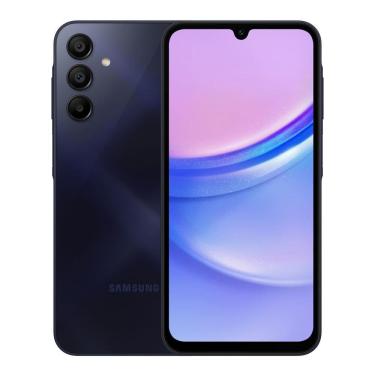 Imagem de Smartphone Samsung Galaxy A15 256GB Dual Chip 5G Tela 6.5&quot; Câmera Tripla 50MP+5MP+2MP Azul Escuro