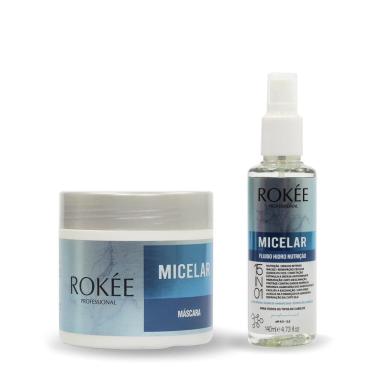 Imagem de Kit Máscara Capilar 500g + Fluído Hidro Nutri Micelar 140ml