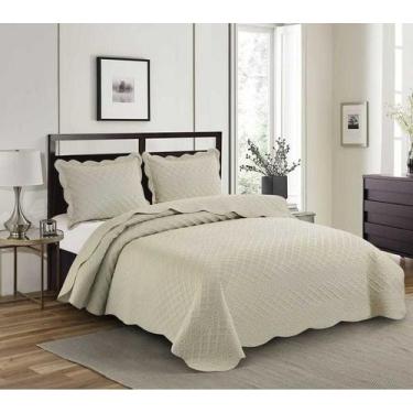 Imagem de Cobre Leito King Casal Ilusion Orla Delicado Classic Camesa Porta Trav