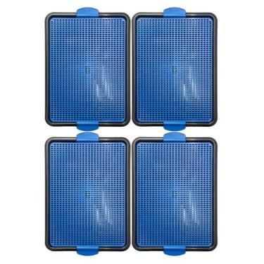 Imagem de 4x Sanitário Canino Xixi Pet Banheiro Cães Dog Pipi Educador - Supri P