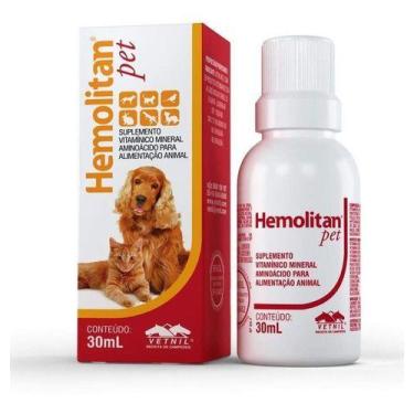 Imagem de Hemolitan pet 30ml - VETNIL