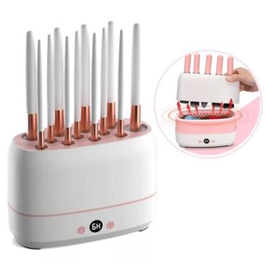 Imagem de Secador De Pinceis Esponjas Maquiagem Automático Elétrico - Tatudeboa