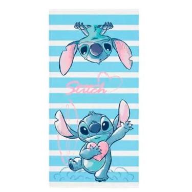 Imagem de Toalha De Banho Stitch Personagem 70 cm x1,40m Macia Lepper