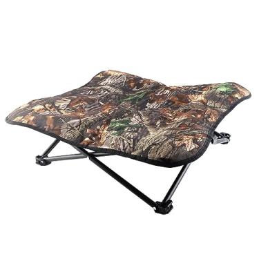 Imagem de Cama Elevada para Cachorro, Cama Dobrável Multiuso, Lavável e Dobrável para Animais de Estimação para Acampamento Interno (folha de Carvalho L)