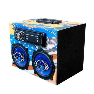 Imagem de Caixa Som Ativa Comércio Rancho Casa Hurricane 5 Polegadas - OESTESOM