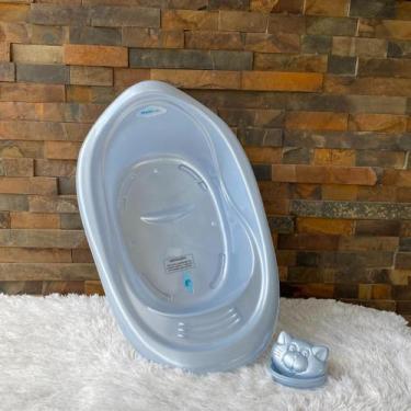 Imagem de Banheira Plastico Bebe com saboneteira 22 Litros Infantil Livre de BPA