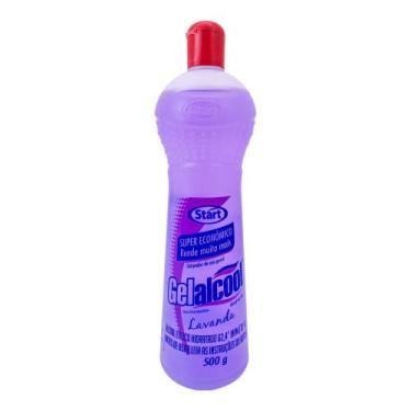 Imagem de Álcool em Gel 62,4º INPM Lavanda 500 Gramas Start