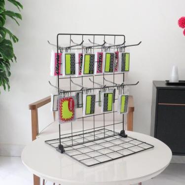 Imagem de Expositor para Chaveiro e Bijuteria 0,30 x 0,40m com 16 Ganchos - LM B