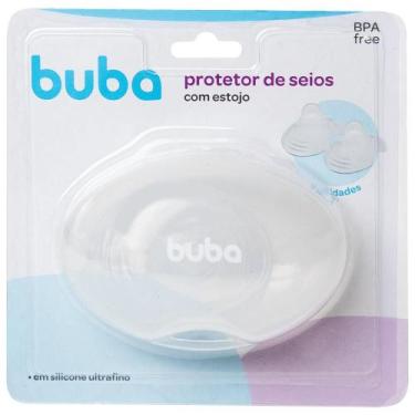 Imagem de Protetor de Silicone Para Seios Com Estojo 2 Unidades Amamentação Buba