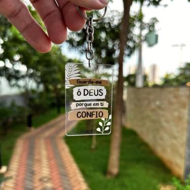 Imagem de Chaveiro Religioso Salmos - Acrihome Acrílicos